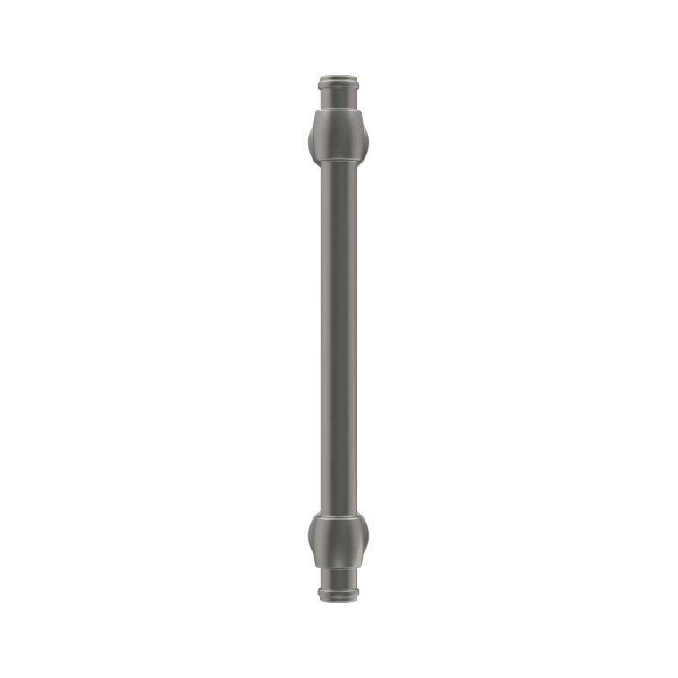 Satin Nickel 5-1/16" Traditional Cabinet Bar Pull with Mounting Hardware