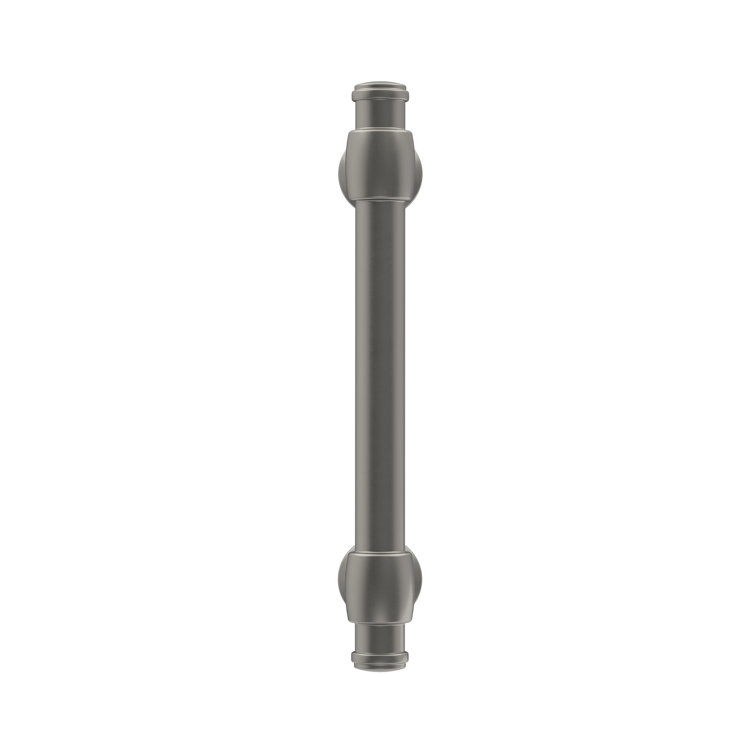 Satin Nickel Brushed Traditional Cabinet Pull with Mounting Hardware