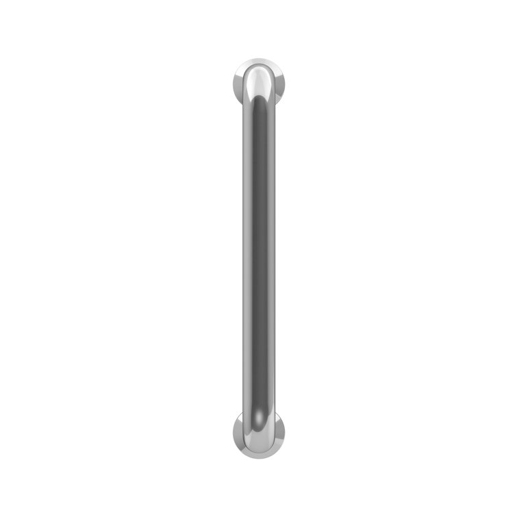 Polished Chrome Cabinet and Drawer Pull Bar with Mounting Hardware