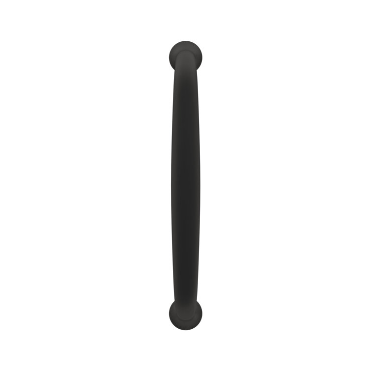 Matte Black Traditional Cabinet Bar Pull with Mounting Hardware