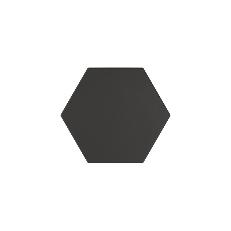 Matte Black Geometric Cabinet Knob with Mounting Hardware