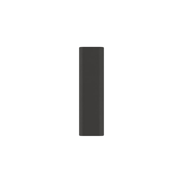 Matte Black Aluminum T-Handle Cabinet Knob, 2 Inch