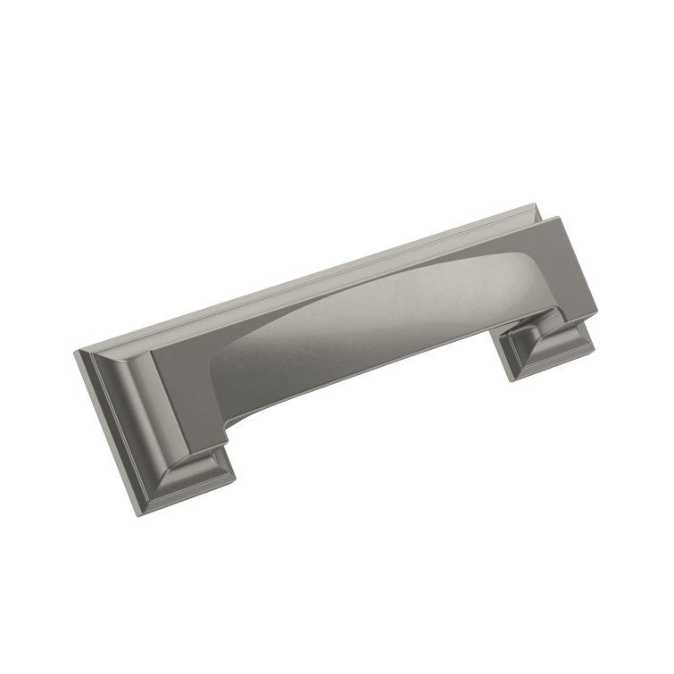 Satin Nickel Brushed Traditional Cabinet Cup Pull