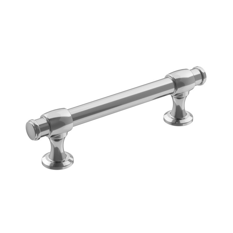 Polished Chrome 5-1/16" Traditional Cabinet Pull