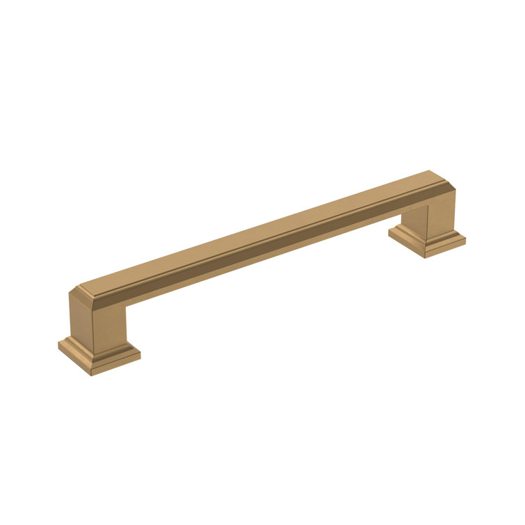 Champagne Bronze Traditional Bar Cabinet Pull with Mounting Hardware
