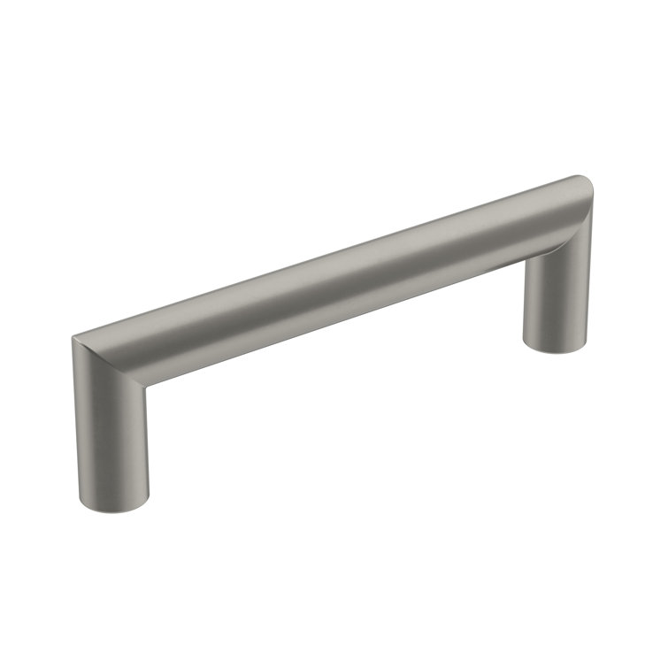 Satin Nickel Brushed Modern Industrial Bar Pull