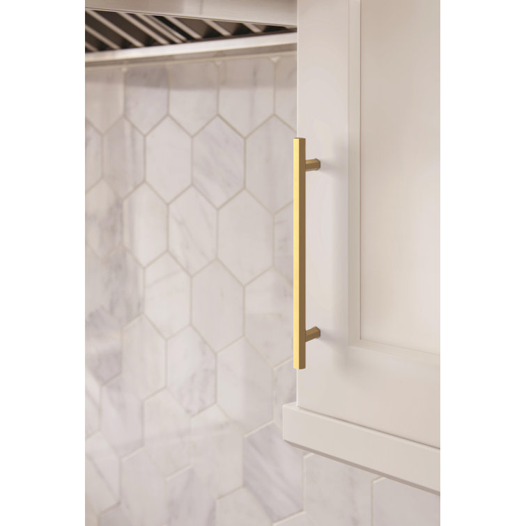 Champagne Bronze 8.44" Modern Cabinet Bar Pull