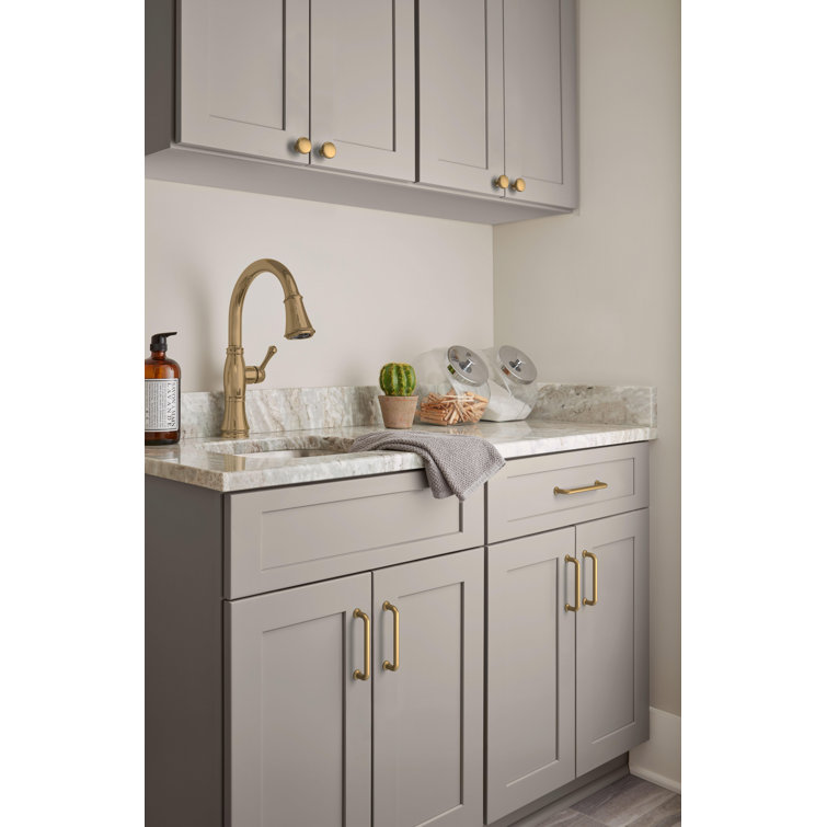 Champagne Bronze 5-1/16" Bar Cabinet Pull with Mounting Hardware
