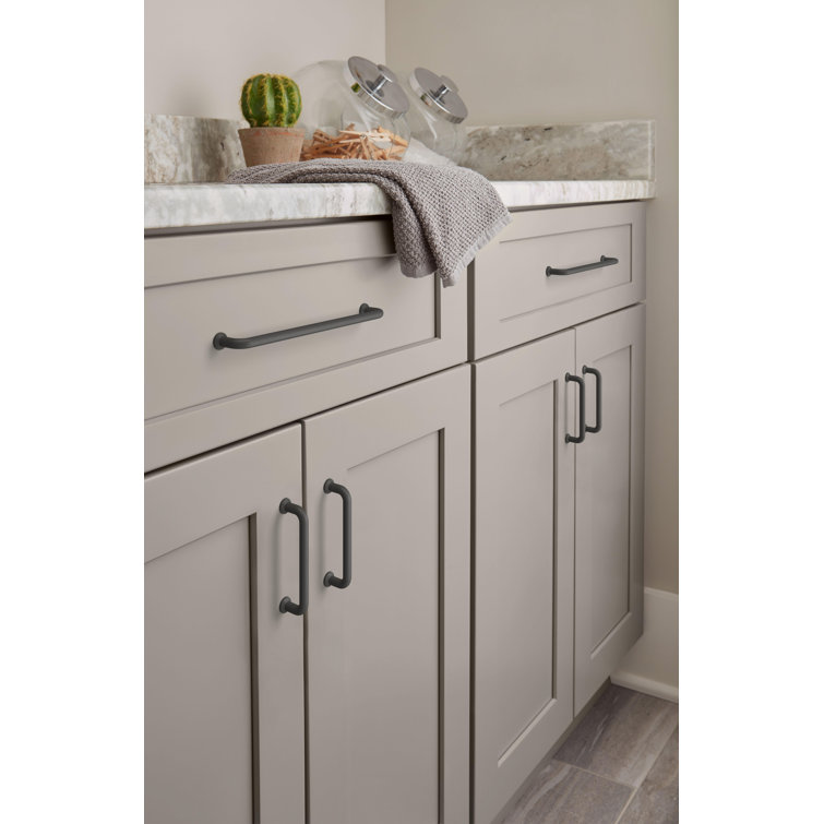 Matte Black 5-1/16" Center-to-Center Arch Cabinet Pull