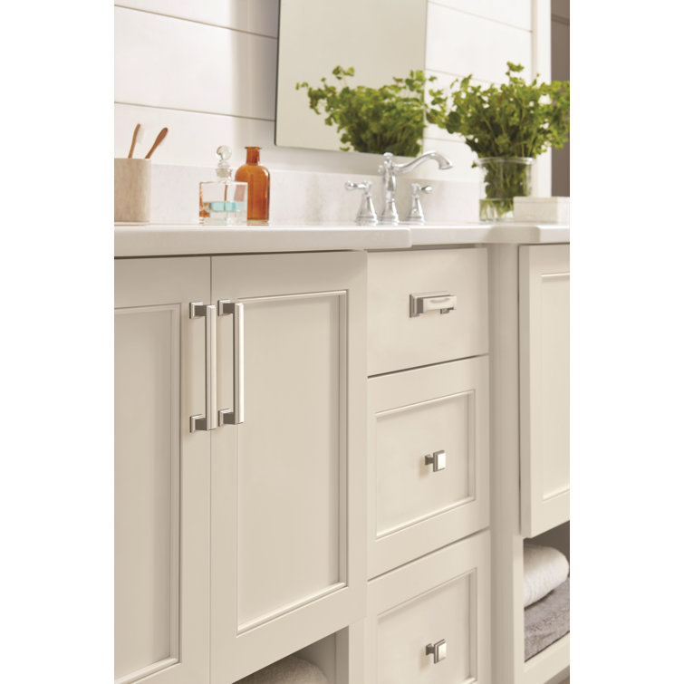 Satin Nickel Brushed Traditional Cabinet Cup Pull