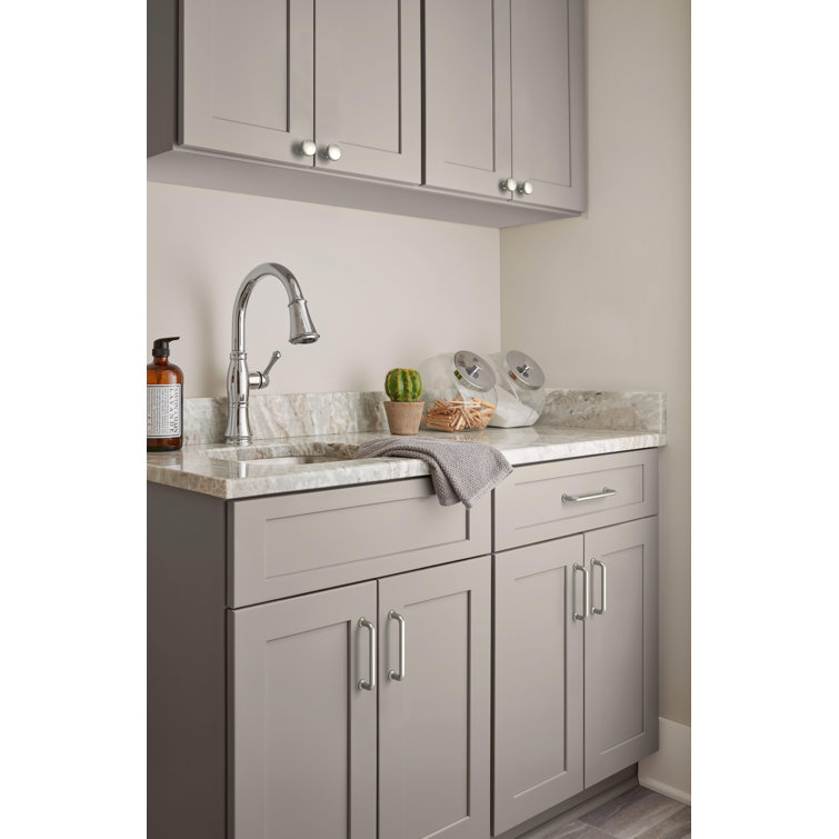 Satin Nickel Brushed Cabinet Bar Pull with Mounting Hardware