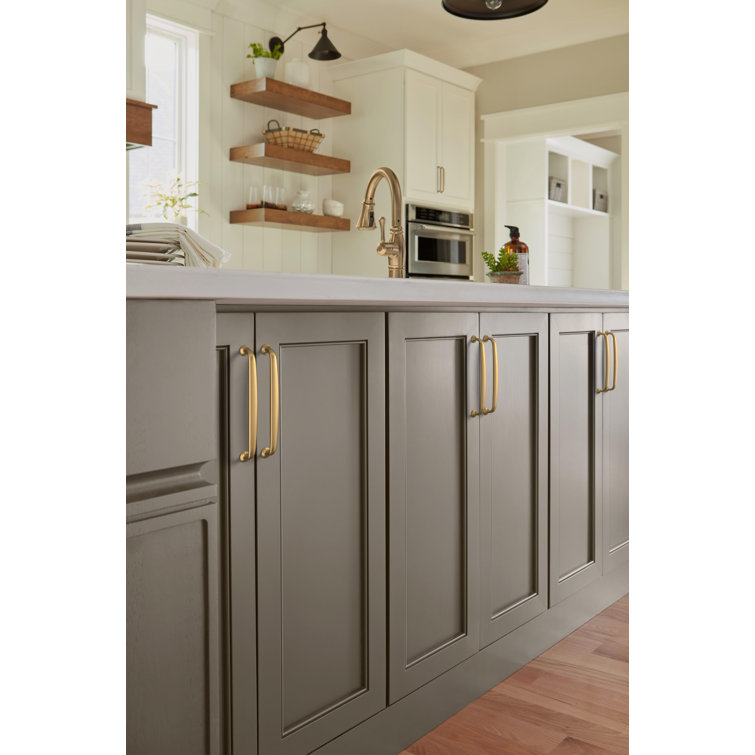 Champagne Bronze 7" Traditional Cabinet Bar Pull