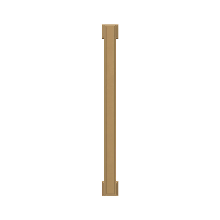 Champagne Bronze Traditional Bar Cabinet Pull with Mounting Hardware