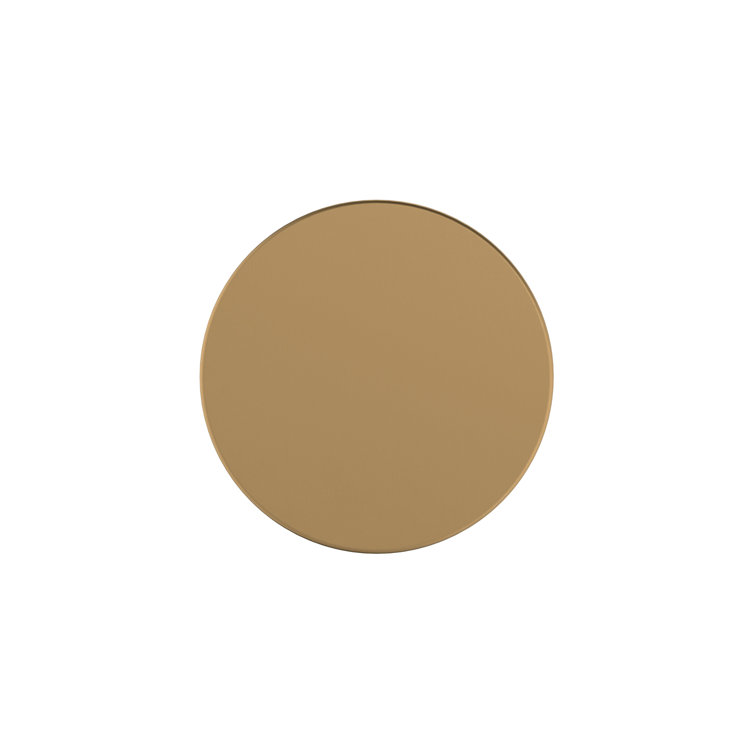 Champagne Bronze Round Cabinet Knob with Mounting Hardware