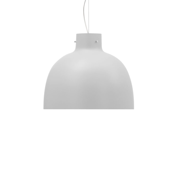 Bellissima Matte White LED Pendant Bowl Light