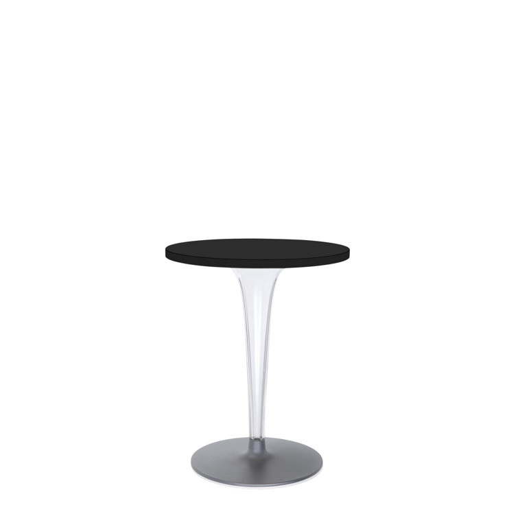 Philippe Starck Black Round Counter Height Melamine Table