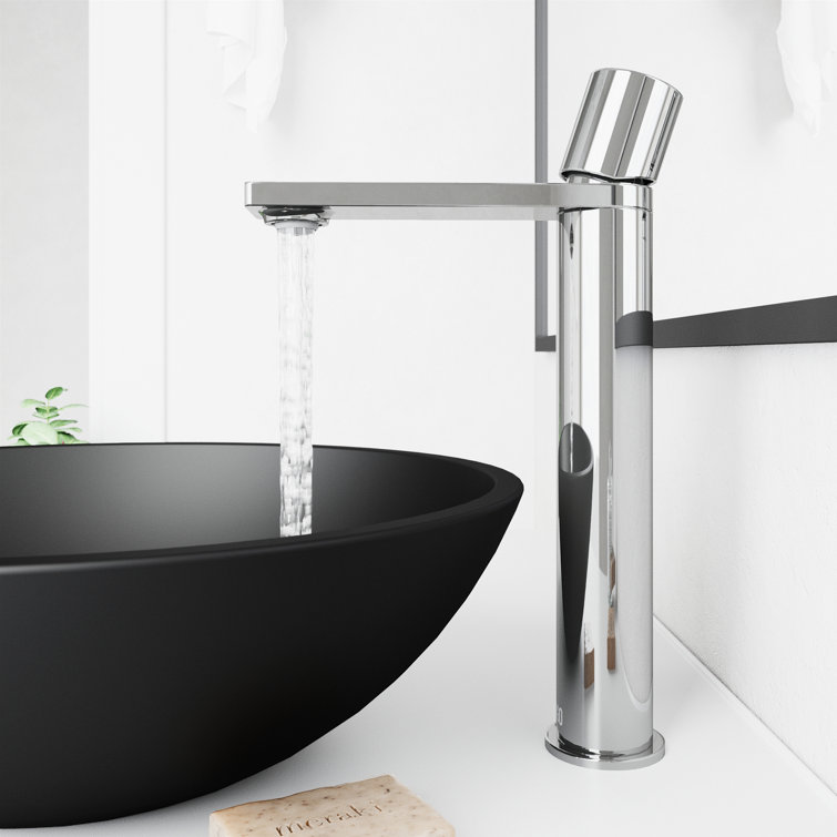 Gotham Chrome Single Handle Vessel Sink Bathroom Faucet