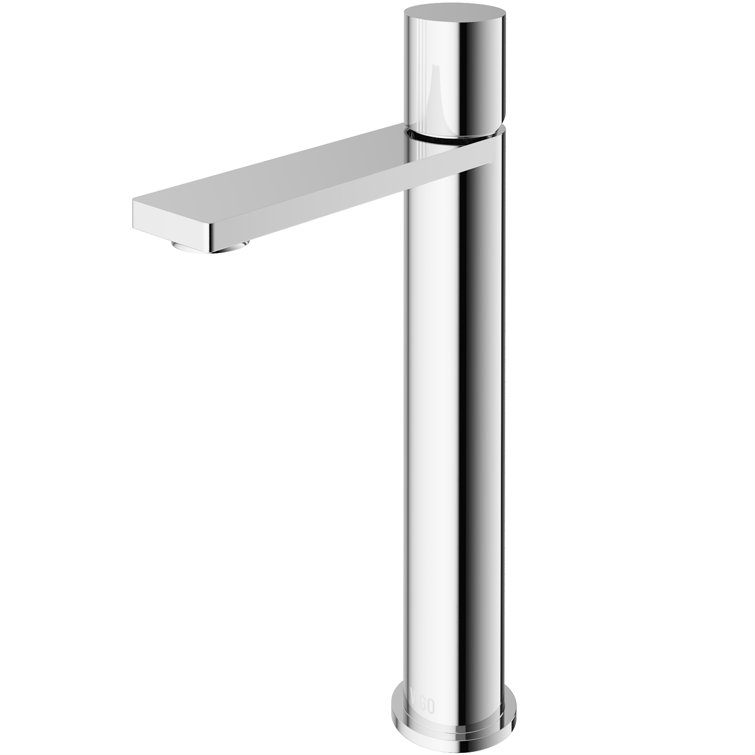 Gotham Chrome Single Handle Vessel Sink Bathroom Faucet