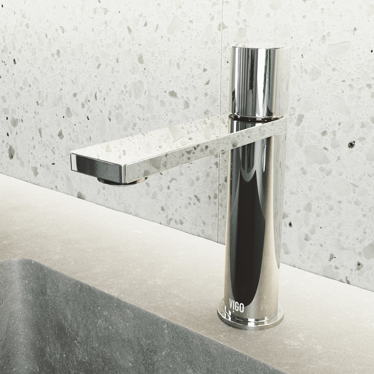 Halsey Chrome Single-Handle Bathroom Faucet with Premium Finish
