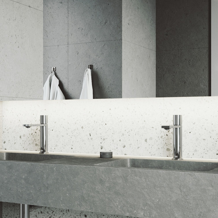Halsey Chrome Single-Handle Bathroom Faucet with Premium Finish