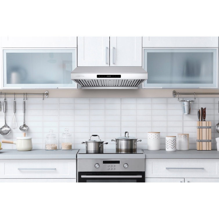 Hauslane 30" Stainless Steel Under Cabinet Range Hood with Baffle Filter