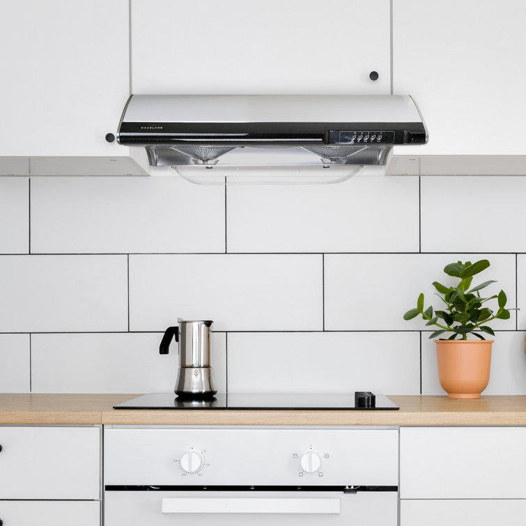 Hauslane 30" Stainless Steel Convertible Under Cabinet Range Hood