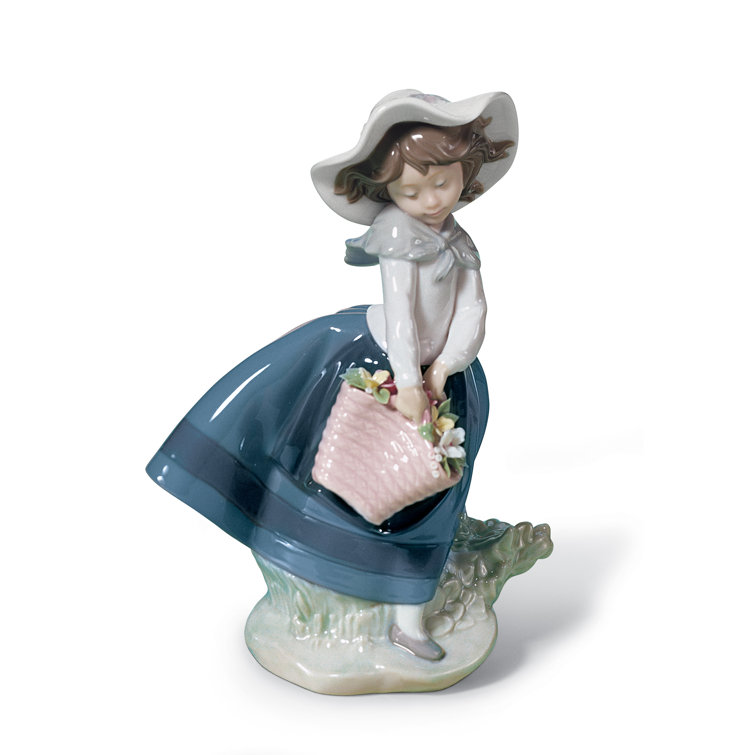 Spring Blossom Heart Porcelain Novelty Figurine