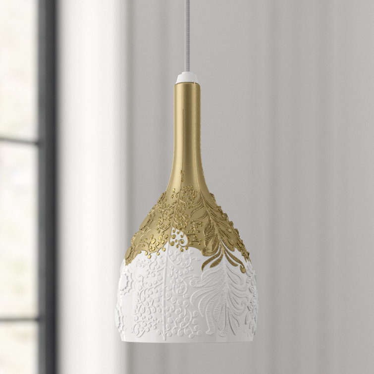 Mini Naturofantastic Gold LED Pendant Light with 118" Cable
