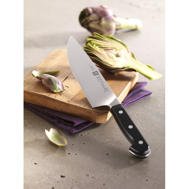 ZWILLING Pro 8-Inch Black Steel Chef's Knife