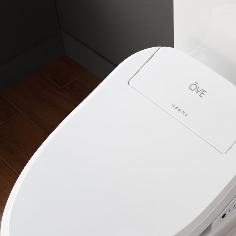 White Elongated Dual Flush High Efficiency Macerating Toilet