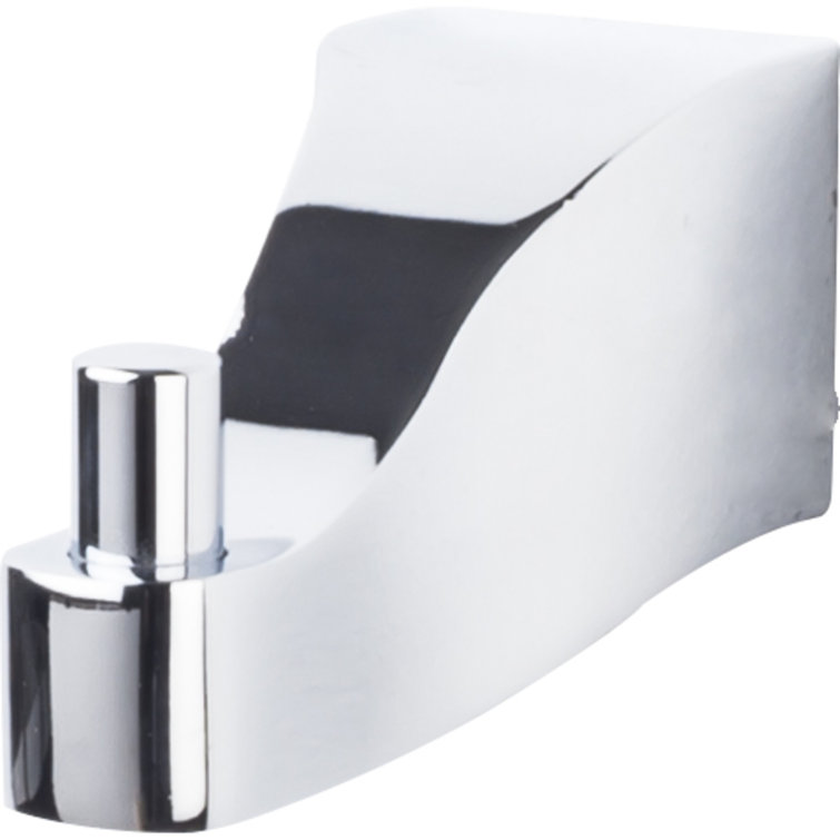 Polished Nickel Modern Wall Mount Bath Hook