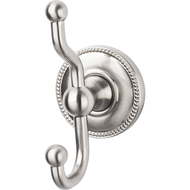 Edwardian Brushed Satin Nickel Double Wall Hook
