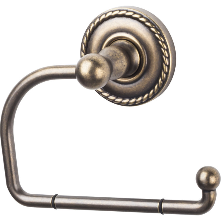 Edwardian German Bronze Wall Mounted Toilet Paper Holder