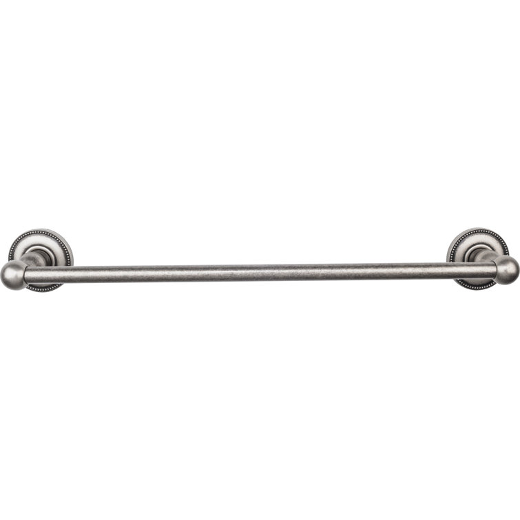 Edwardian Antique Pewter Wall Mounted Towel Bar