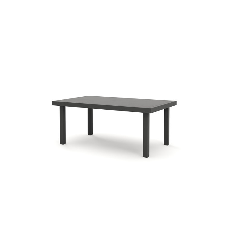 Jasper Black Aluminum Outdoor Coffee Table
