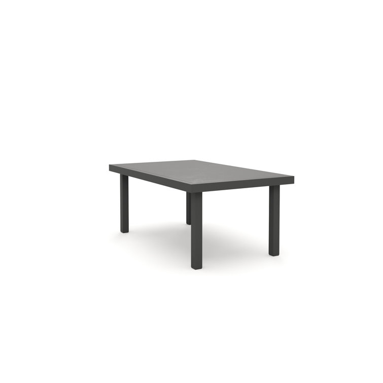 Jasper Black Aluminum Outdoor Coffee Table