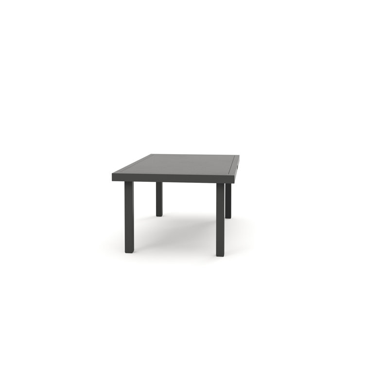 Jasper Black Aluminum Outdoor Coffee Table