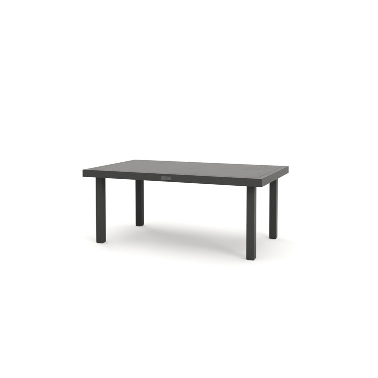 Jasper Black Aluminum Outdoor Coffee Table