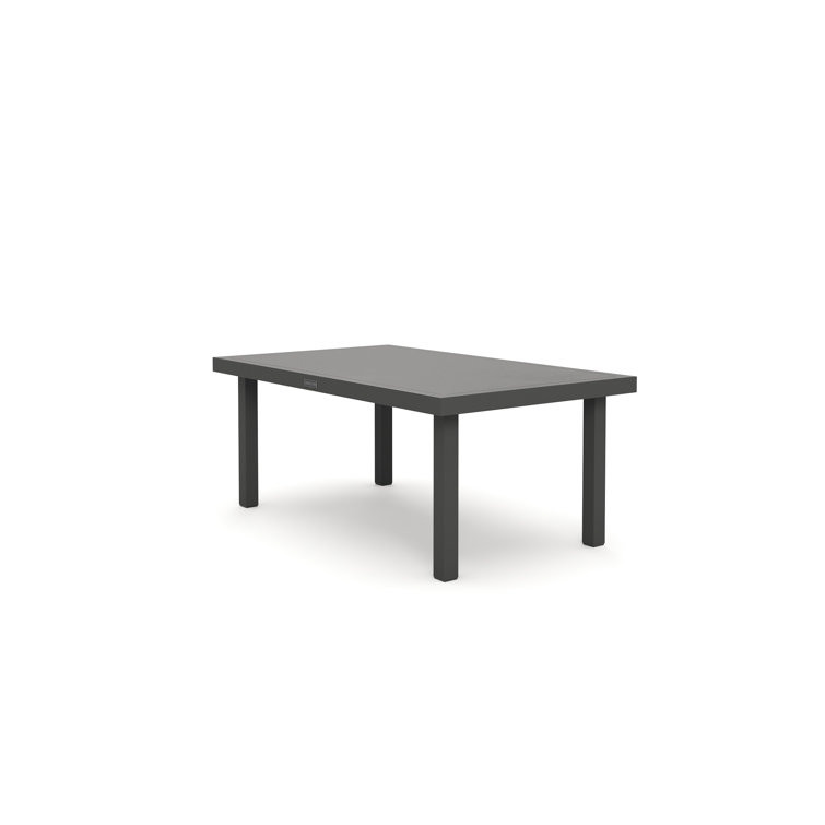 Jasper Black Aluminum Outdoor Coffee Table