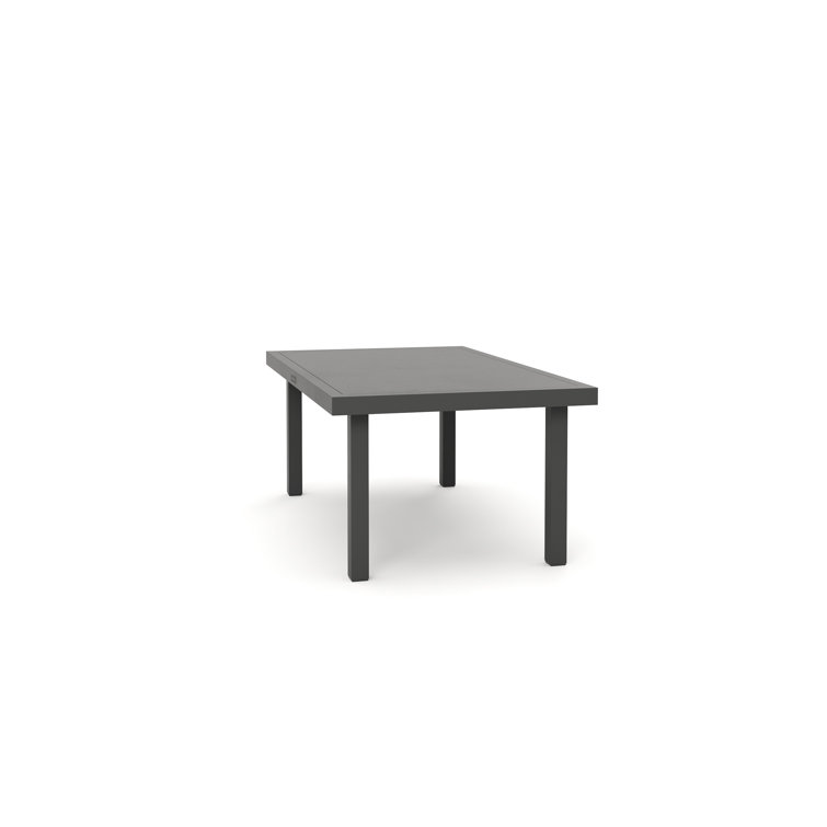 Jasper Black Aluminum Outdoor Coffee Table