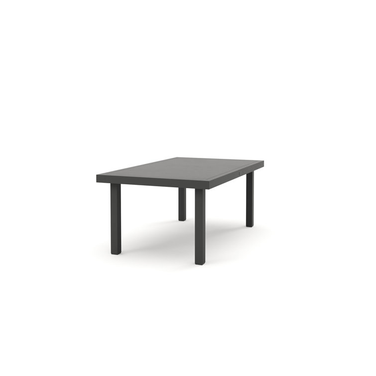 Jasper Black Aluminum Outdoor Coffee Table