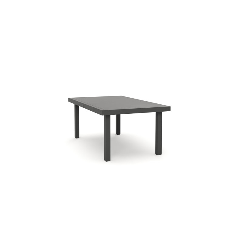 Jasper Black Aluminum Outdoor Coffee Table