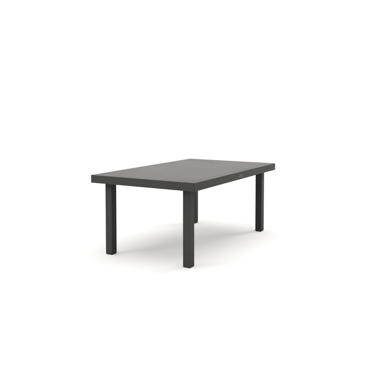Jasper Black Aluminum Outdoor Coffee Table