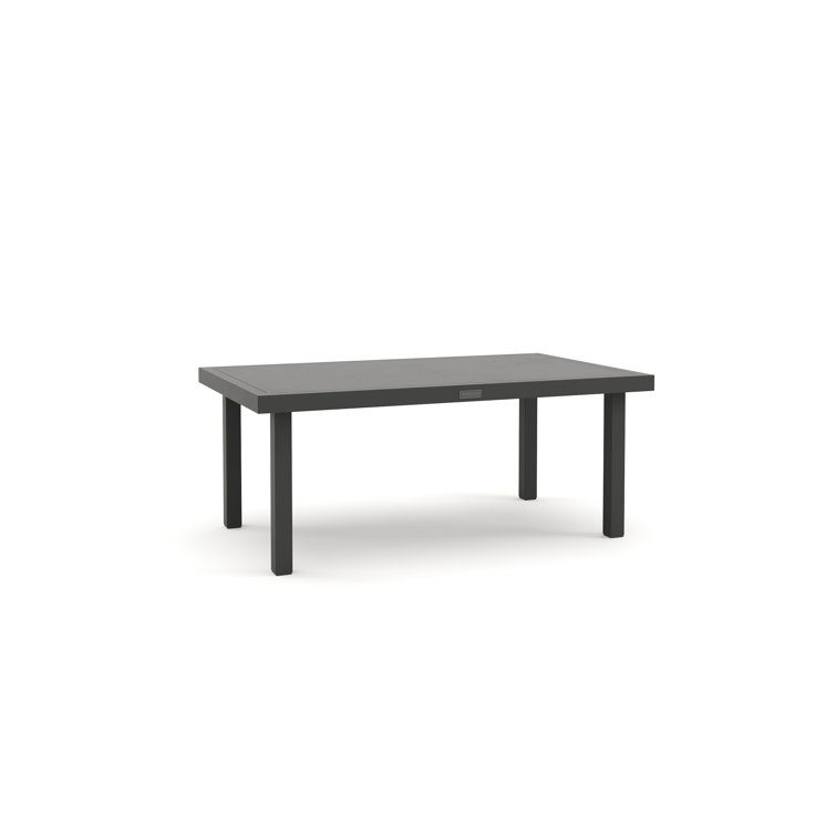 Jasper Black Aluminum Outdoor Coffee Table