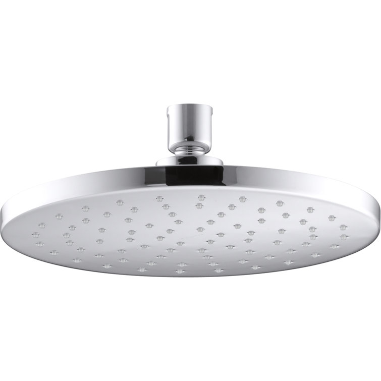 8" Polished Chrome Round Rainhead Wall Mounted Shower