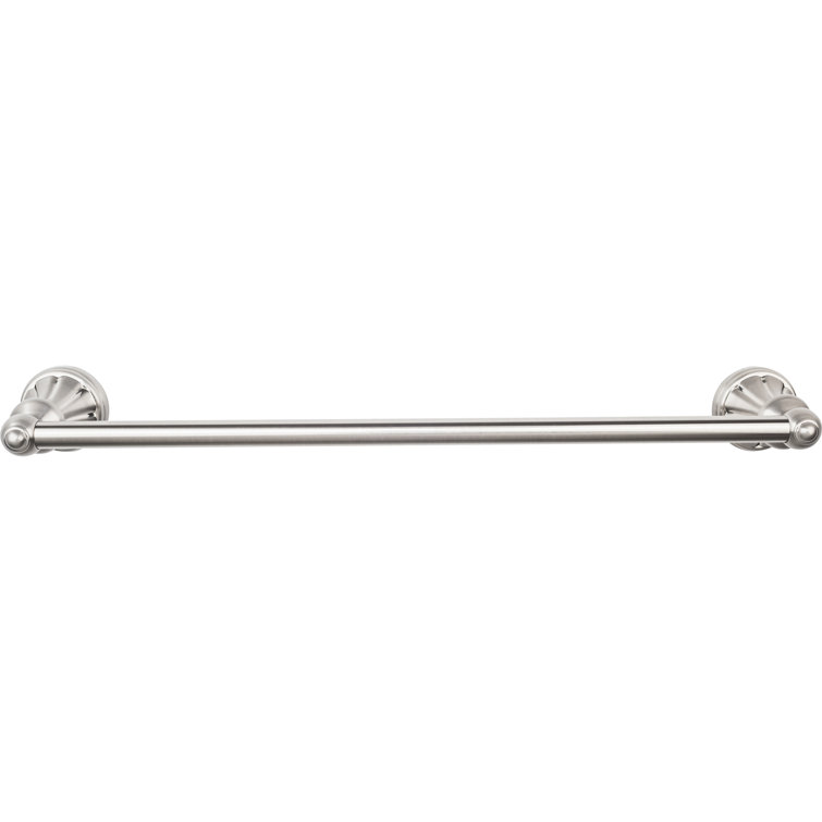 Polished Nickel 32 1/4" Wall Mounted Single Towel Bar