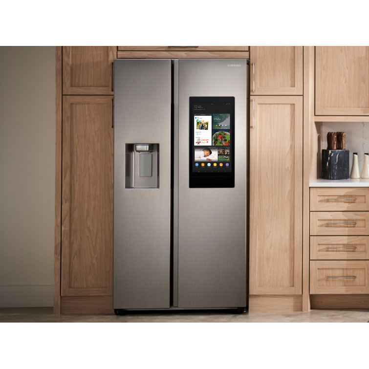 21.5 Cu Ft Stainless Steel Smart Side-by-Side Refrigerator