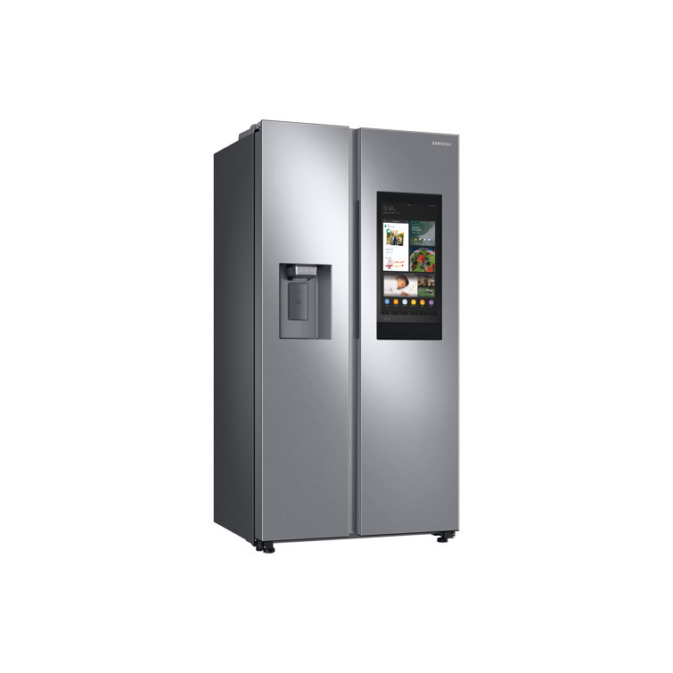 21.5 Cu Ft Stainless Steel Smart Side-by-Side Refrigerator