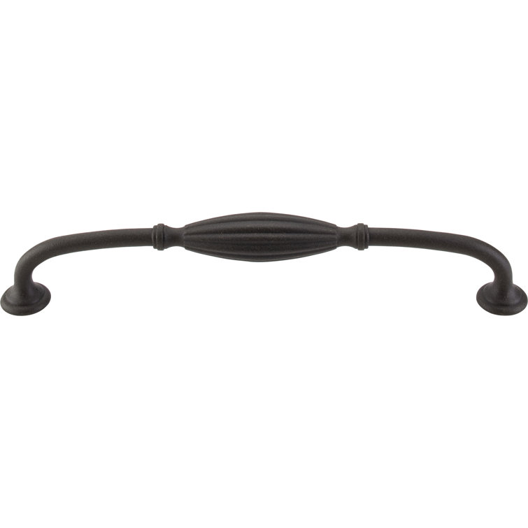 Brushed Bronze Traditional Handle Cabinet Pull with Mounting Hardware