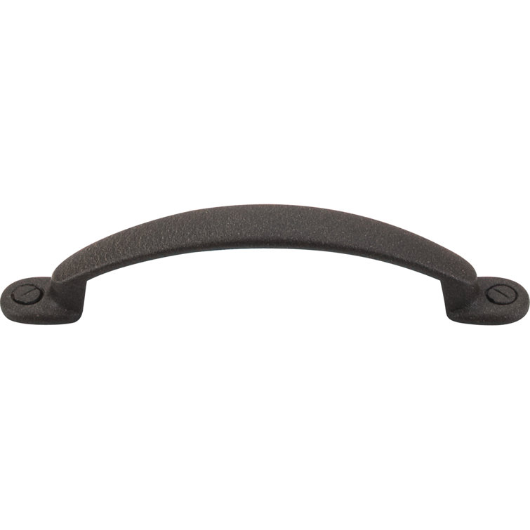 Tuscan Bronze 5-Inch Traditional Cup Handle with Mounting Hardware